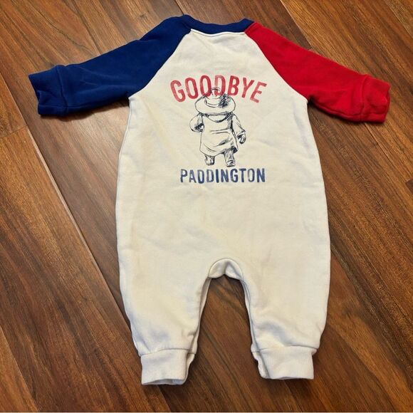 Baby Gap Hello Goodbye Paddington jumpsuit onesie - Picture 2 of 4